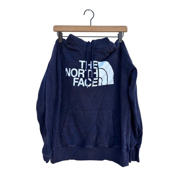 The North Face Tops - The North Face Hoodie, Black, White Logo, Size Women's XS